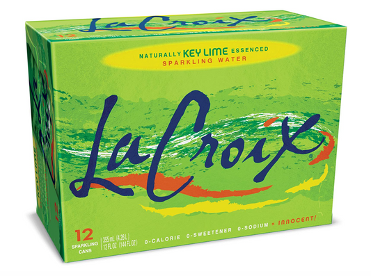 La Croix Key Lime Sparkling Water - 24pk