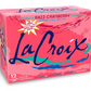 La Croix Razz Cranberry Sparkling Water - 24pk