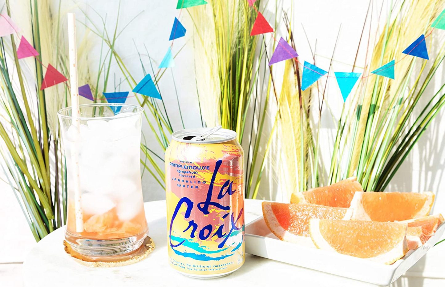 La Croix Pamplemousse (Grapefruit) Sparkling Water - 24pk