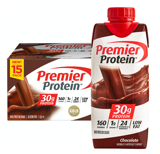 Premier Protein Shake - Chocolate - 15pk