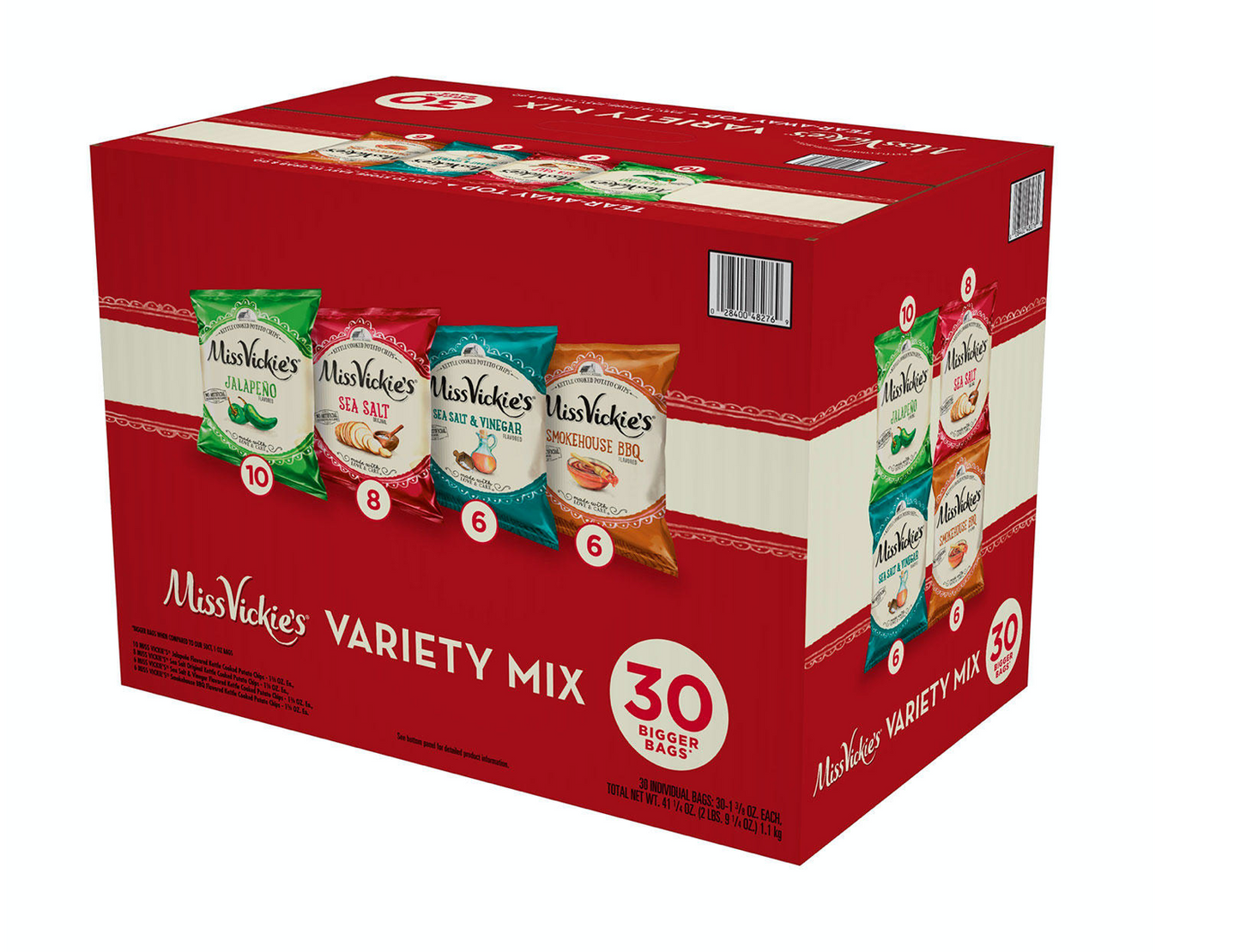 Miss Vickies Chips Variety Pack - 30pk