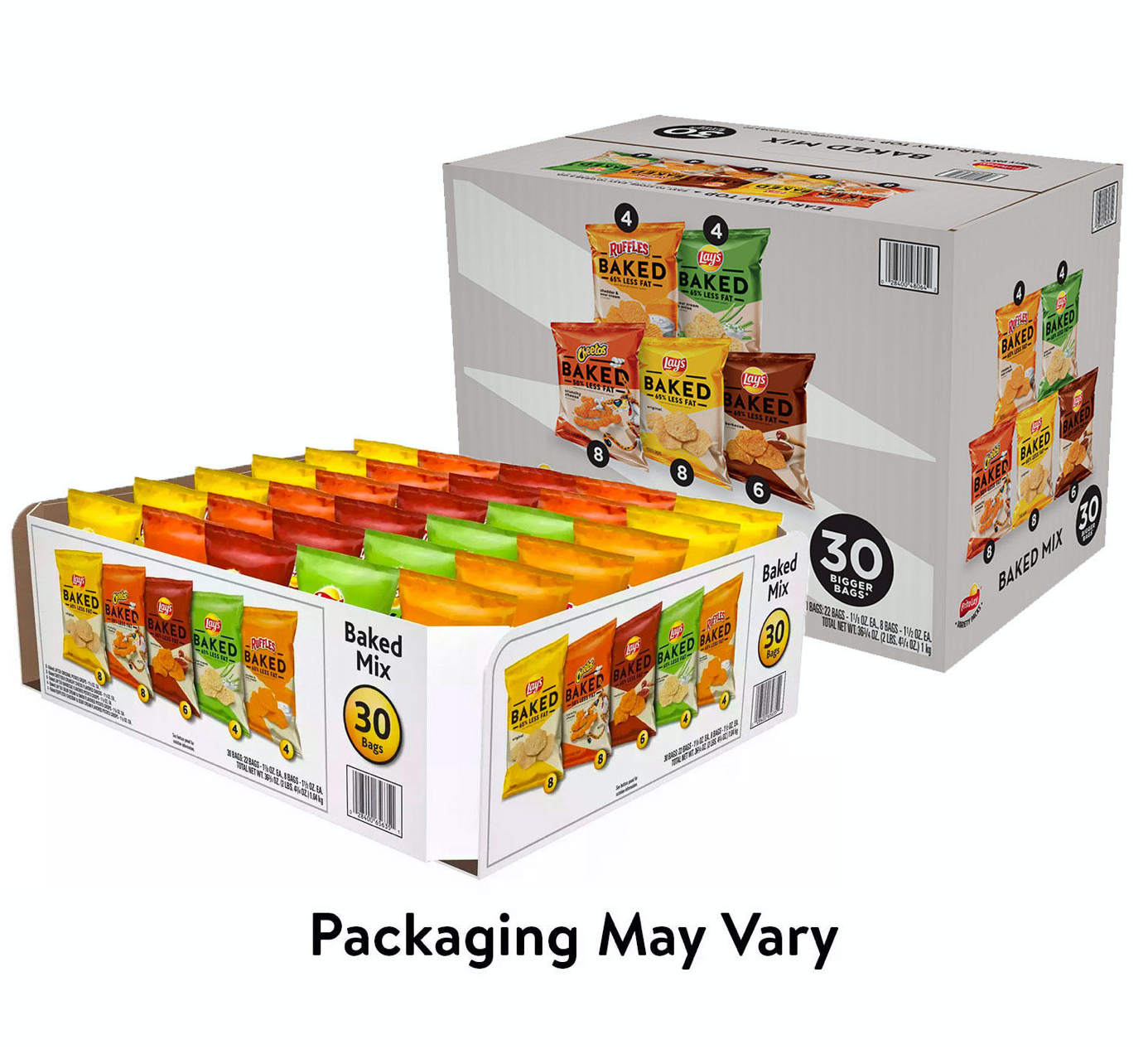 Baked Lays Variety Pack - 30pk