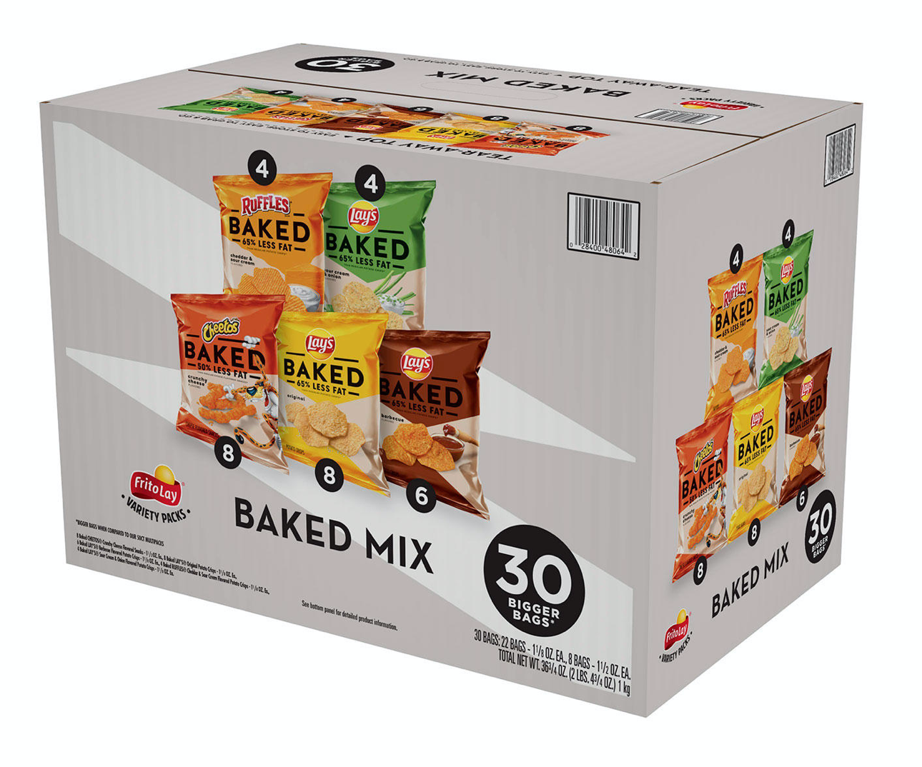 Baked Lays Variety Pack - 30pk