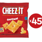 Cheez-Its Baked Cheese Crackers - 45pk