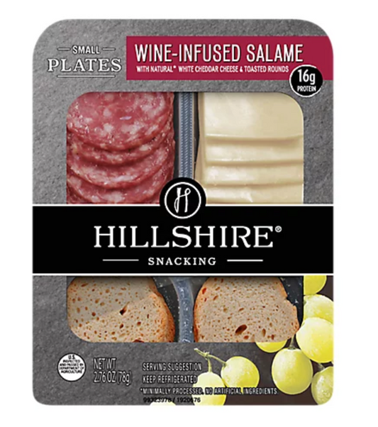 Hillshire Wine Infused Salame Small Plate - 12pk