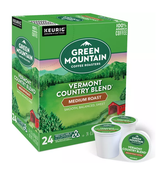 Green Mountain Vermont Country K-Cup - 24ct