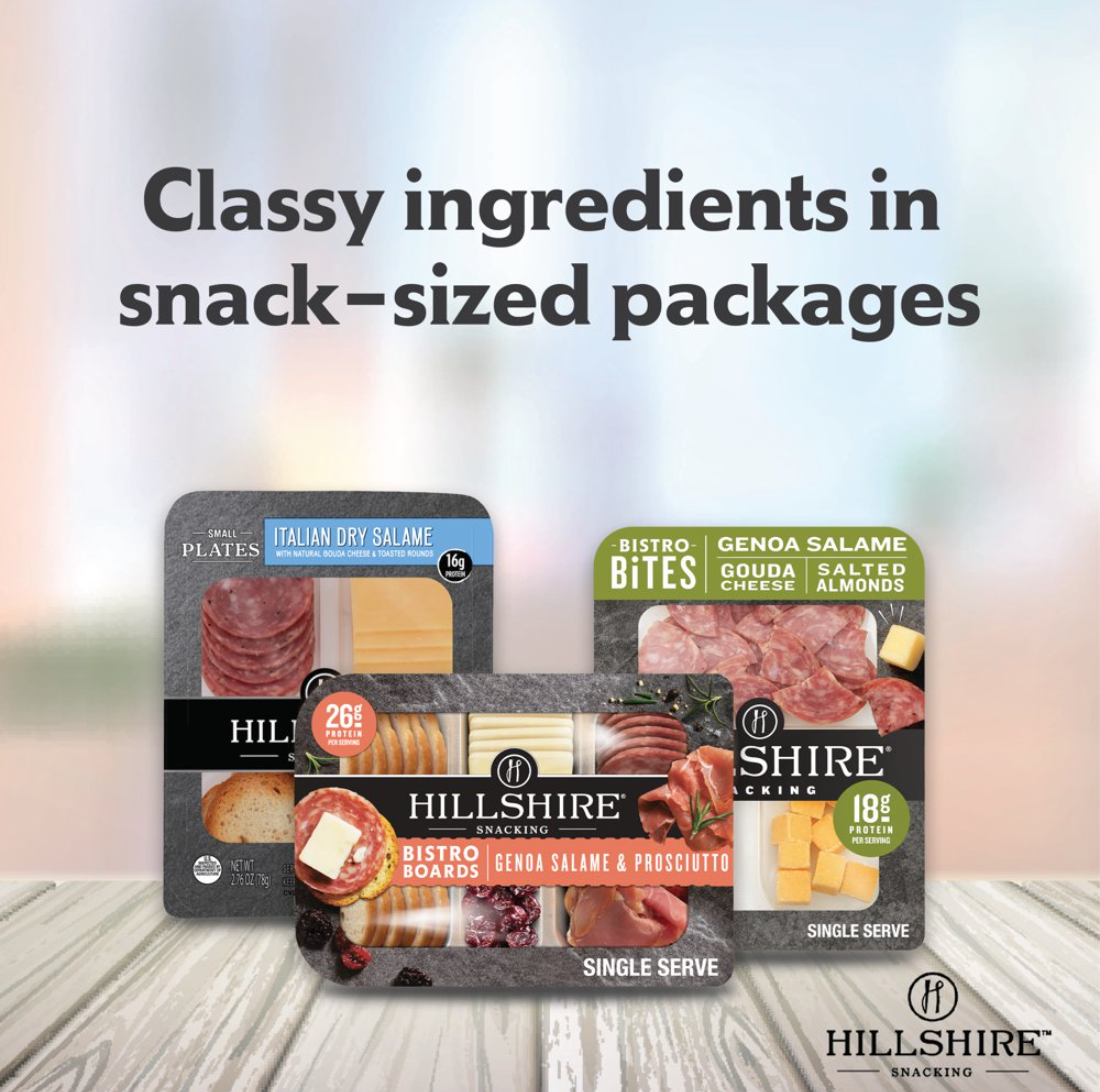 Hillshire Italian Dry Salame Small Plate - 12pk