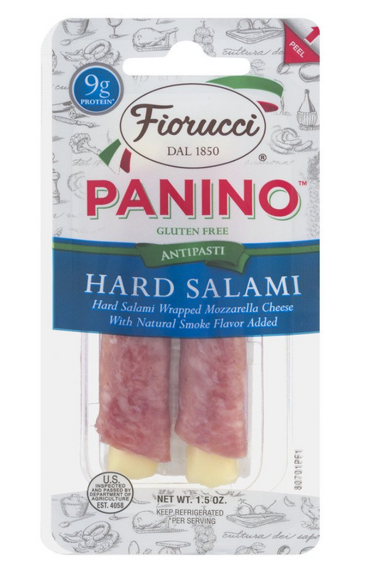 Panino Hard Salami & Mozzarella Twin Pack - 16pk