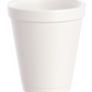 8 oz White Insulated Disposable StyroFoam Cup - 1000 Count