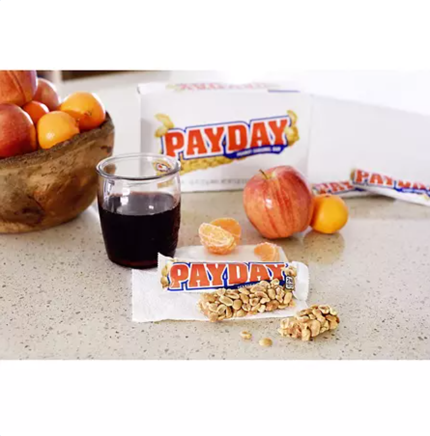 Pay Day Peanut & Caramel Candy - 24pk