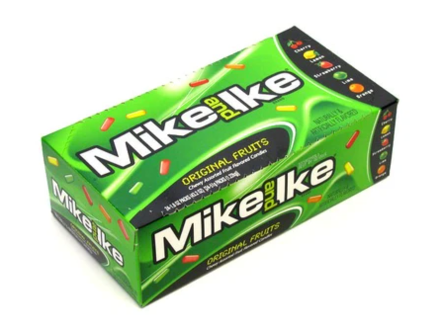 Mike & Ikes Candy - 24pk