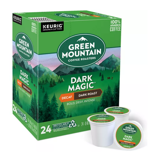 Green Mountain Dark Magic Decaf K-Cup - 24ct