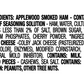 P3 Protein Pack - Ham, Cashews & Colby Jack - 10pk