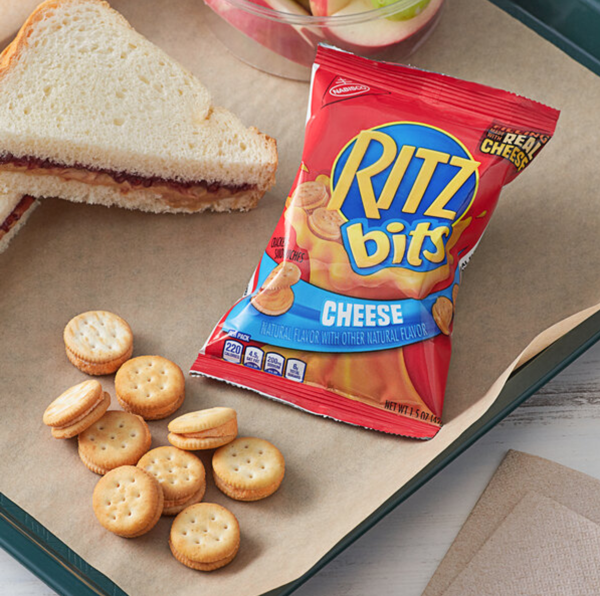 Ritz Bitz Cheese Sandwich Crackers - 1.5oz; 60ct