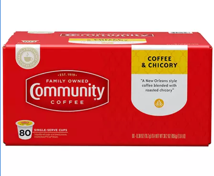 Community Coffee - Coffee & Chicory K-Cups- 80ct