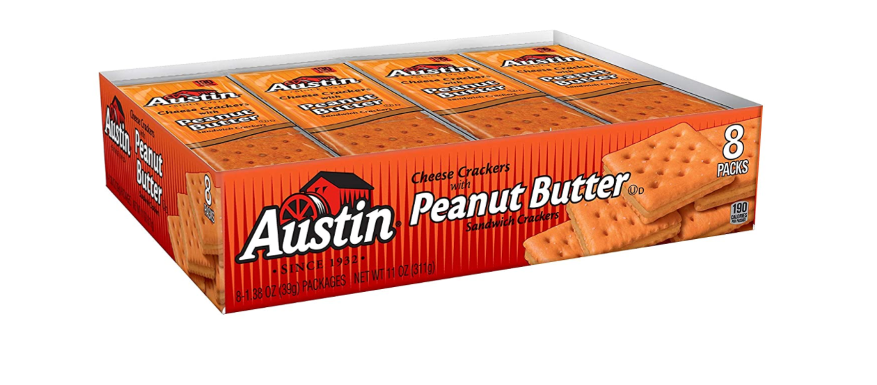 Austin Cracker Sandwiches - PB & Cheese Crackers