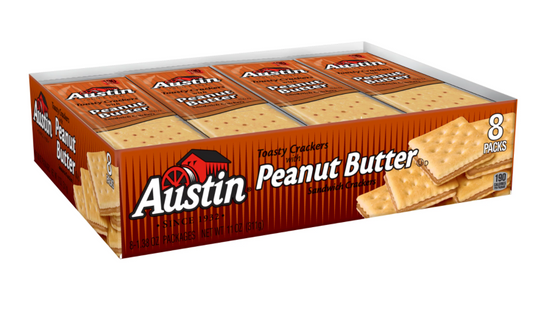 Austin Cracker Sandwiches - Toasty Peanut Butter