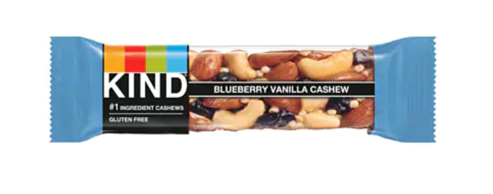 Kind Bar - Blueberry Vanilla Cashew - 12ct