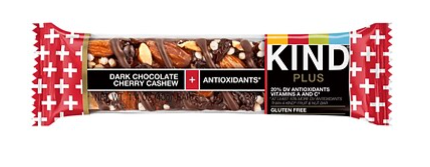 Kind Bar - Dark Chocolate Cherry and Cashews + Antioxidants - 12ct