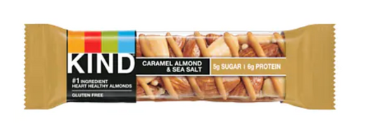 Kind Bar - Caramel Almond & Sea Salt - 12ct