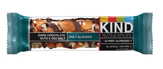 Kind Bar - Dark Chocolate Nuts & Sea Salt - 12ct