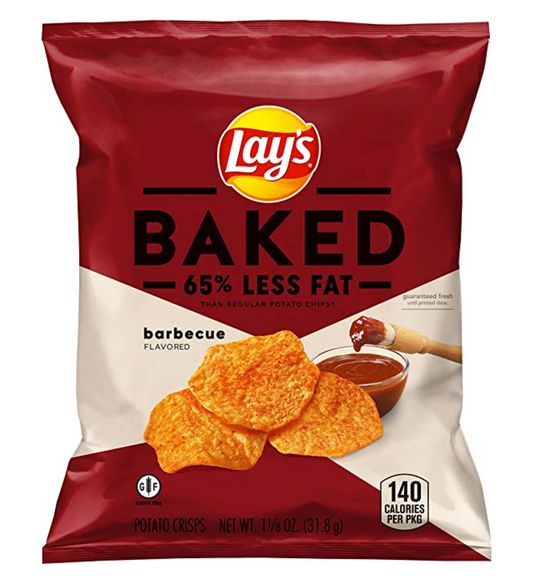 Lay's Baked BBQ Chips LSS - 64pk