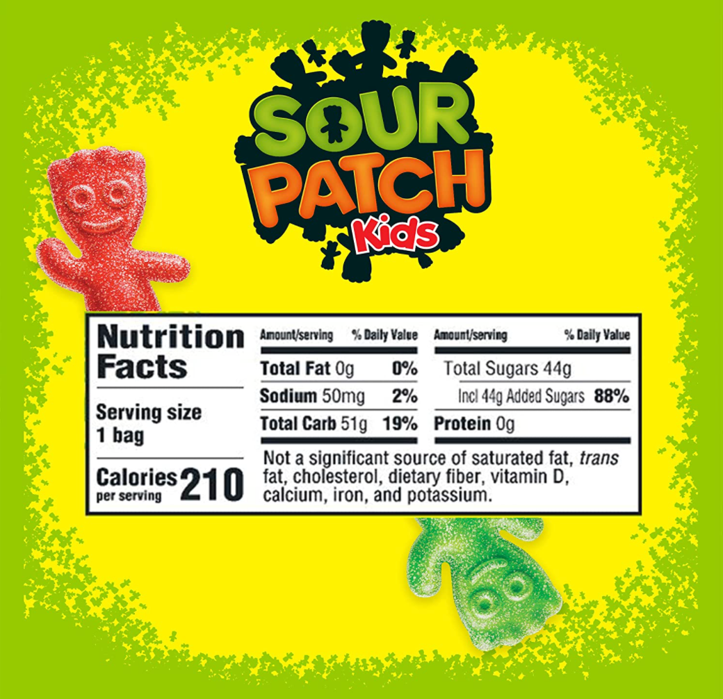 Sour Patch Kids - 2oz; 24ct