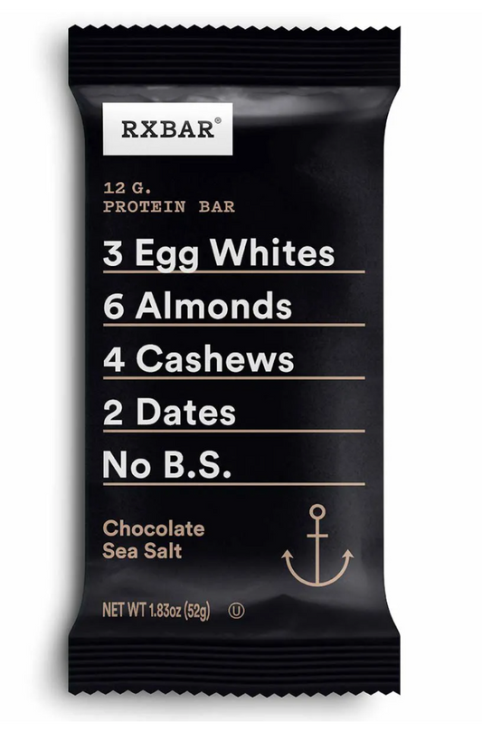 Rx Protein Bars - Chocolate Sea Salt - 12ct