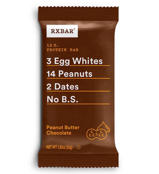 Rx Protein Bars - Peanut Butter Chocolate - 12ct