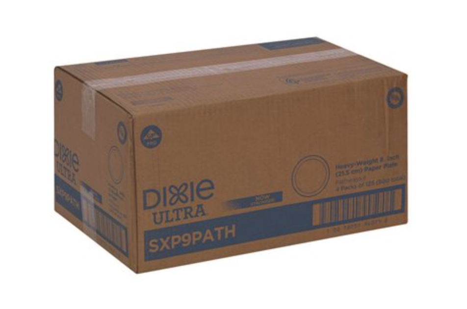 Dixie Ultra Pathways Heavy-Weight Paper Plates, 5 7/8” Diameter