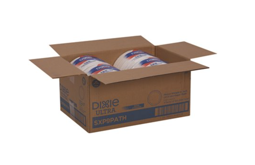 Dixie Ultra 10 in. Pathways Heavy-Weight Paper Plates (4-Packs Per Case, 125-Plates Per Pack)