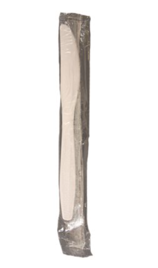 Medium-Weight Wrapped White Knife (1000/Case)