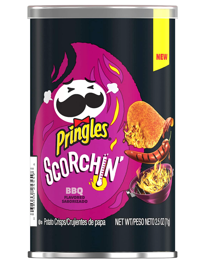 Pringles Grab & Go - Scorchin' BBQ - 12ct