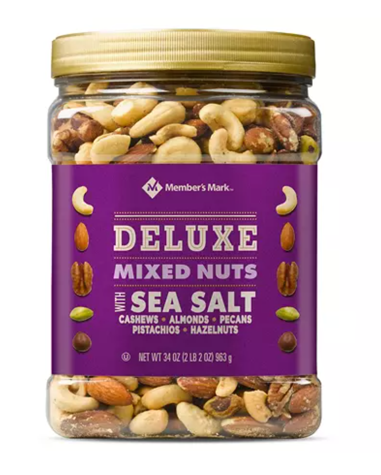 Member's Mark Deluxe Mixed Nuts with Sea Salt - 34oz