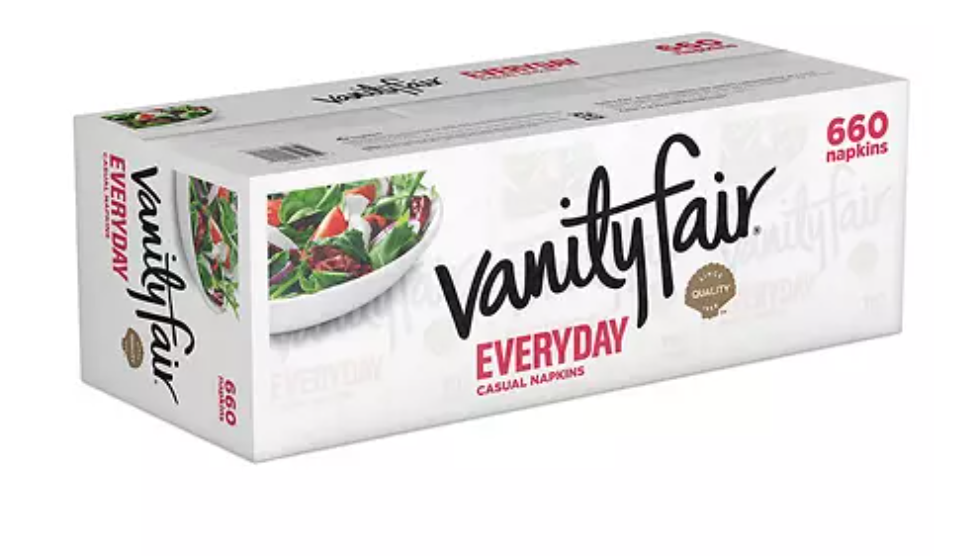 Vanity Fair Everyday Napkins - 660ct