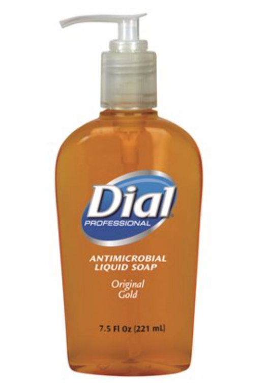 Dial Gold Antimicrobial Liquid Hand Soap - 7.5oz Pump