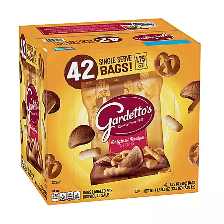 Gardettos Original Recipe Snack Mix - 42ct