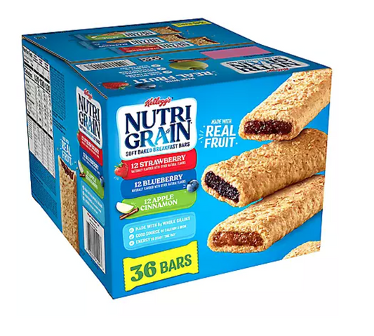 Nutrigrain Variety Pack - 36ct