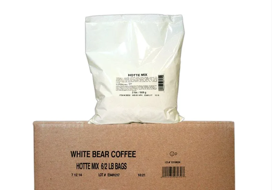 White Bear French Vanilla Mix (For Brewers) - Case