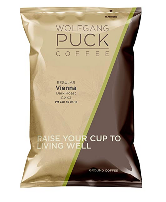 Wolfgang Puck - Ground Coffee Portion Packs - Vienna